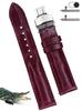 Vinacreations 20 мм Винно-красный Ремешок для часов из крокодиловой кожи Замена ремешка для часов из аллигатора с быстросъемной пружиной Серебряный Наручный Ручной работы для мужчин