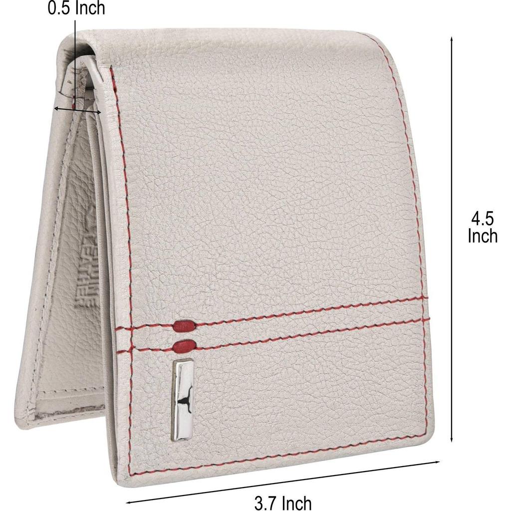 Мужской повседневный, дорожный, формальный, модный кошелек из натуральной кожи с RFID-меткой  (8 слотов для карт)