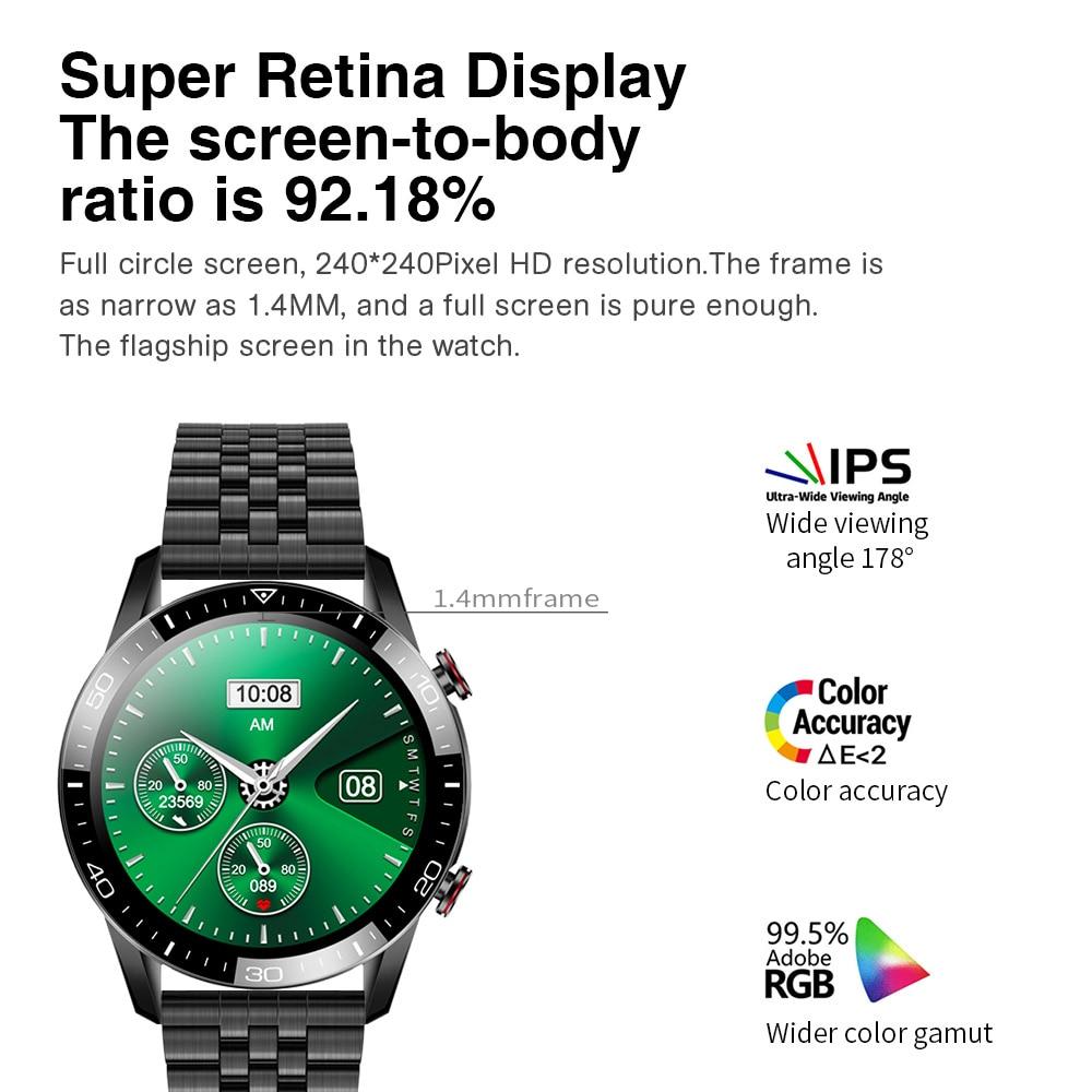 Smart Watch For Men Bluetooth Call IP68 Waterproof Blood Pressure Heart Rate Monitor New SmartWatch Sports Fitness Tracker