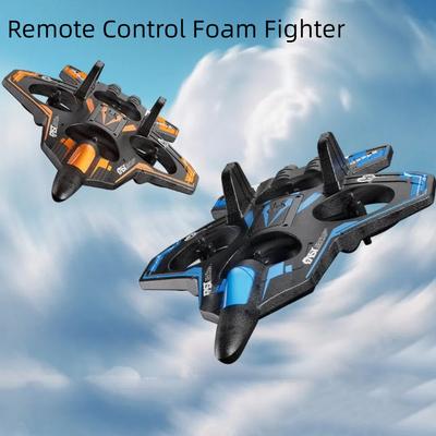 Игрушка-вертолет с гравитационным управлением и четырьмя двигателями, перезаряжаемый радиоуправляемый хобби-самолет, домашний декор