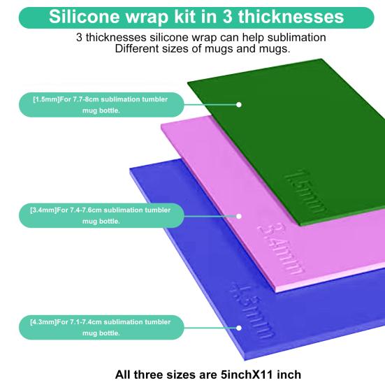 3шт удобная сублимационная чашка для воды обертка силиконовая кружка пресс пустой стакан рукав