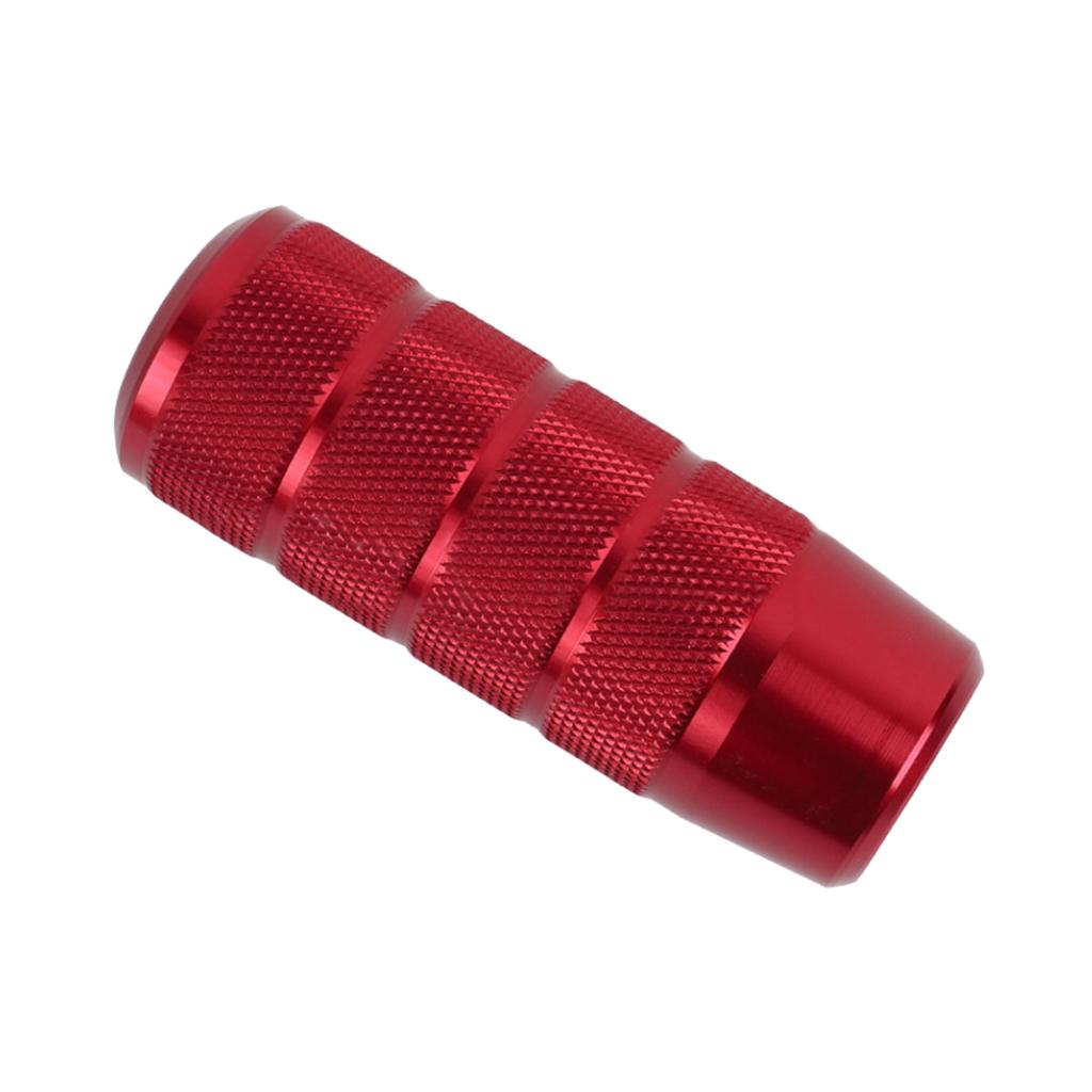 3.7'' Shift Knob, Aluminum Alloy Weighted Gear Lever Metal Stick Shifter Handle Fit Most Manual Vehicle