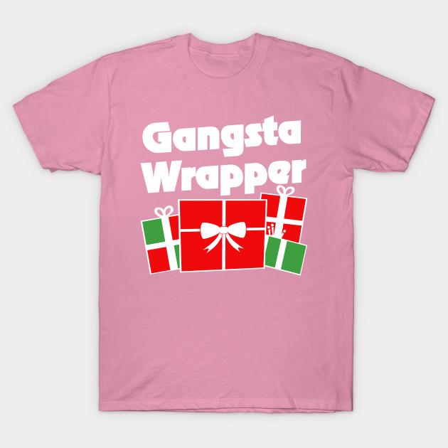 T Shirt Women Gangsta Wrapper Christmas Humor Harajuku Print Kawaii Tshirt Summer Short Sleeve Female T-Shirt Top Tee