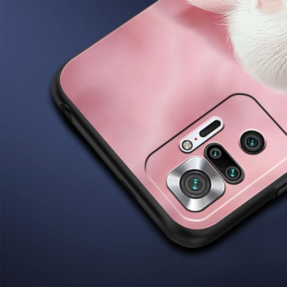 Милый чехол-накладка со свиньей для Redmi 14C 10C Note 15 14 13 12 10 11 K40 Pro Plus 5G Ударопрочный Мягкий ТПУ Корпус Fundas Capas Сумки