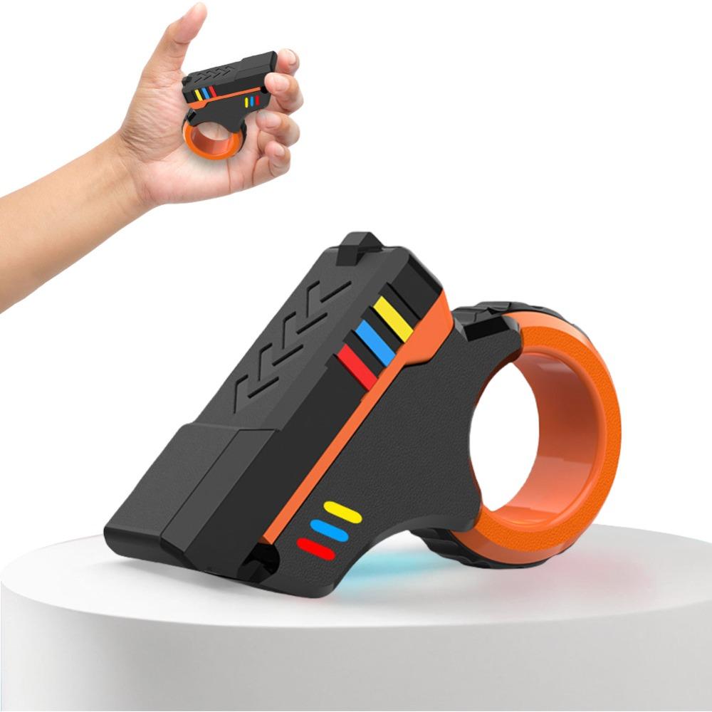 Soothing Rotary Finger Sliders 3D Printed Fidget Ring Toys Portable Spinner Toys  Adult Kids