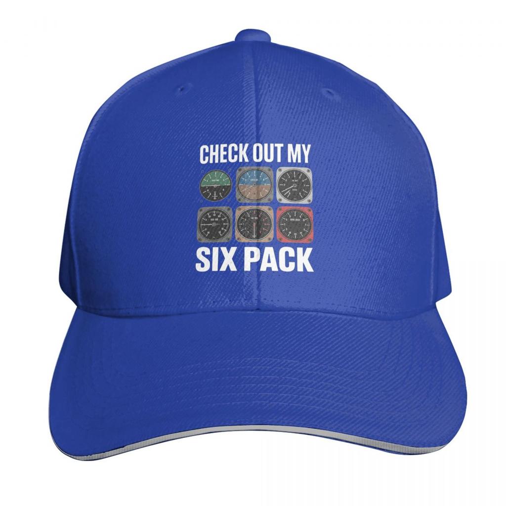 Pilot Cockpit Airplane Six Pack Flight Intruments Cap Fashion Casual Baseball Caps Adjustable Hat Hip Hop Unisex Baseball Hats