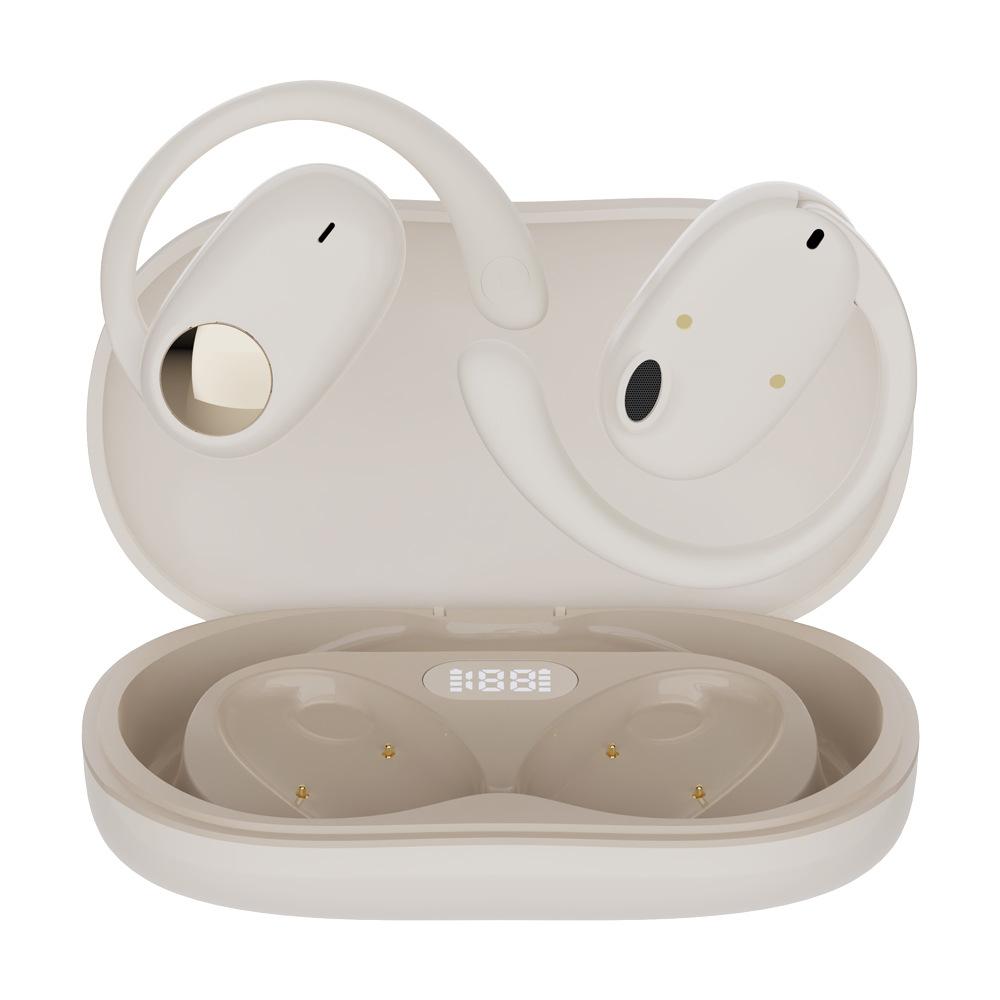 Беспроводная Bluetooth-гарнитура с экраном и шумоподавлением, подвесная открытая Bluetooth-гарнитура с открыванием ушей