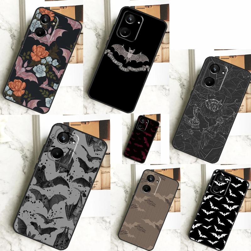Чехол Goth Vampire Bat Gothic для Realme C67 C55 C53 C51 C35 C33 C31 C30 C25s C21Y GT Neo 6 GT5 9 10 11 12 Pro Plus