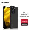 Матовый противоударный чехол для телефона AMW для Realme V30/V30T