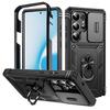 Прочный Бронированный Чехол Для Телефона Для Samsung Galaxy S25 S24 S23 S22 S21 Ultra S20 FE Plus 20 Ultra Защитное Кольцо Для Камеры Подставка Крышка