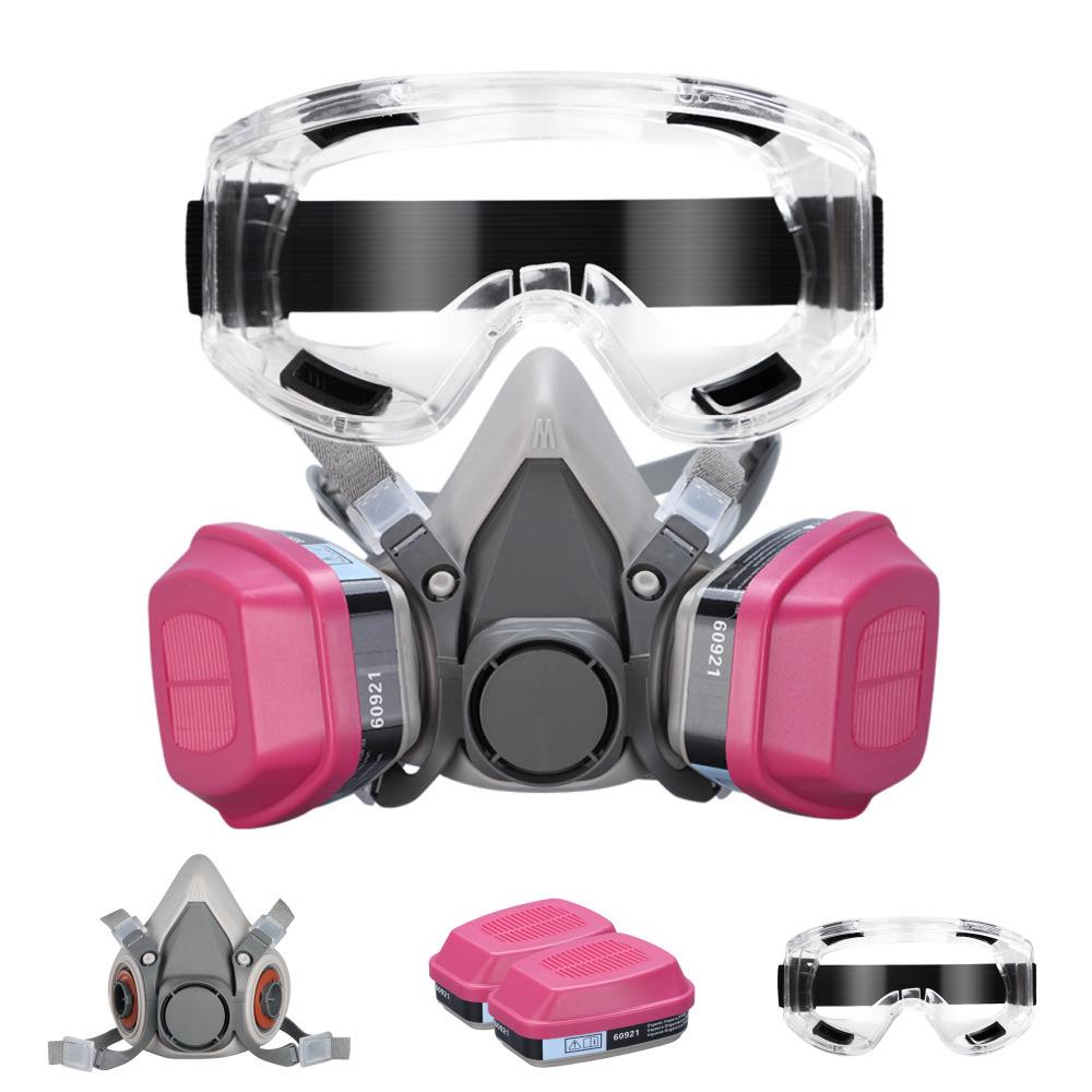 Многоцелевая маска 6200 для покраски, работы с пестицидами, декоративных работ, шлифовки, работы с химикатами, пожаротушения и защиты от пыли в горнодобывающей промышленности.