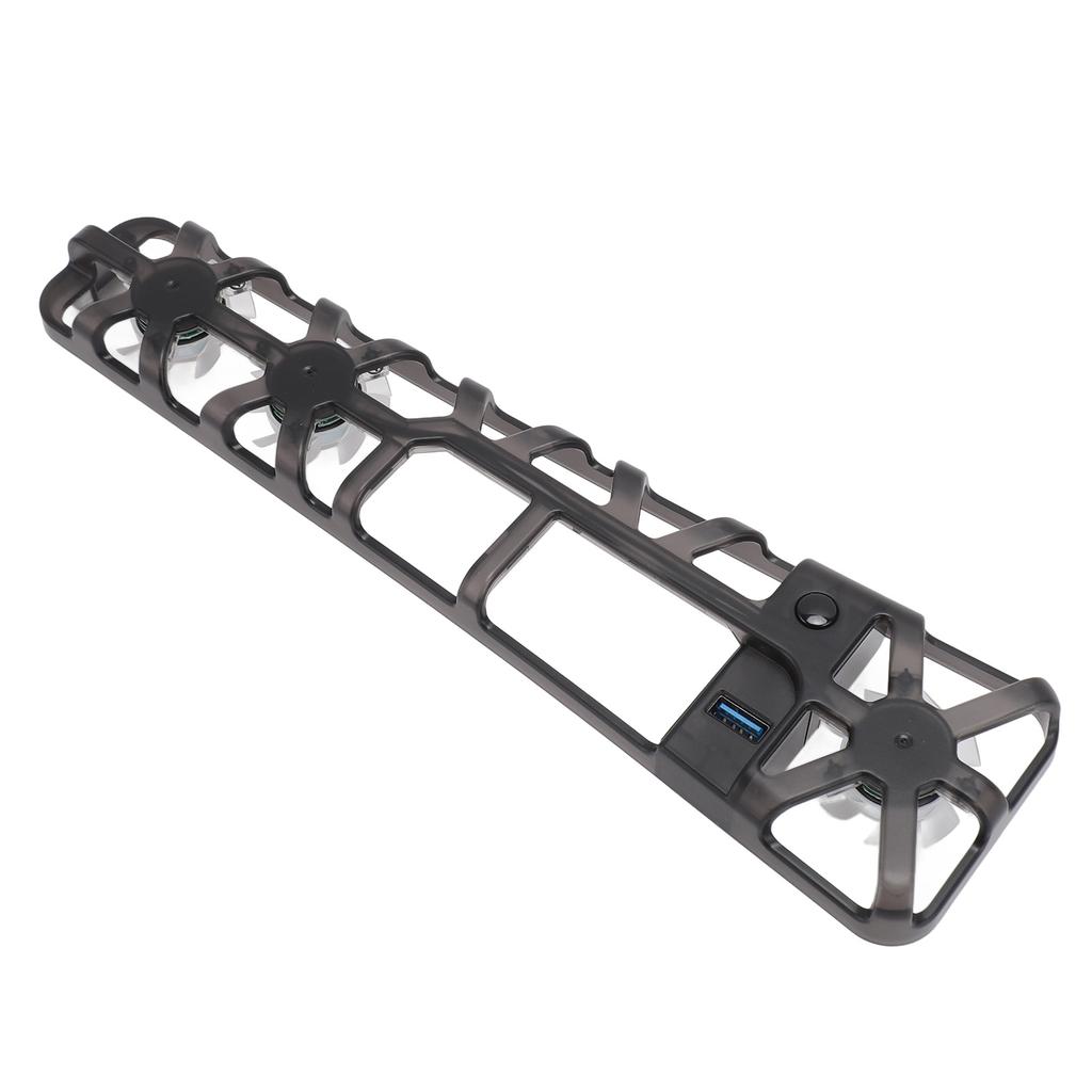 Охлаждающий вентилятор для консоли PS5 Slim 3 вентилятора порт USB 3.0 синяя подсветка задний охлаждающий вентилятор кулер для PS5 Slim