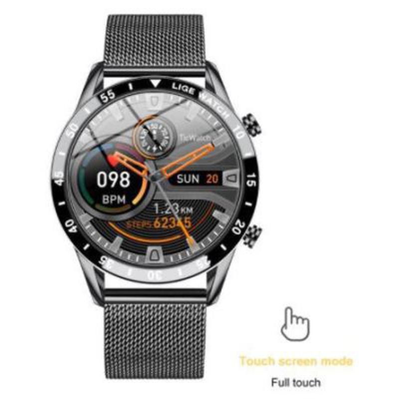 Smart Watch Men Full Touch Screen Sport Fitness Watch IP68 Waterproof Bluetooth for Android Ios Smartwatch