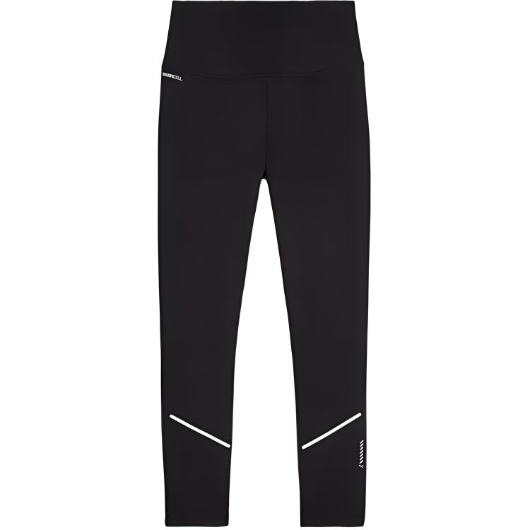 Puma Колготки женские из микрофлиса Drycell Ultraform Run, черные 525761-01