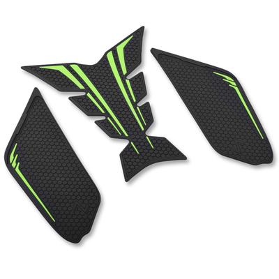 BYEMTTY 3D Тракционная накладка на бак Комплект для Kawasaki Z900 (2017-2025) Бак Pad (Мидори)