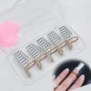 5PCS Women Reusable UV Gel Acrylic Tips Nail Art Extension Guide Form Tool