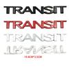 3D Металлический Логотип TRANSIT на Кузов Автомобиля Эмблема с Буквами на Заднюю Дверь Наклейка на Багажник Для Фургона Transit MK6 MK7 Наклейка на Авто Аксессуары