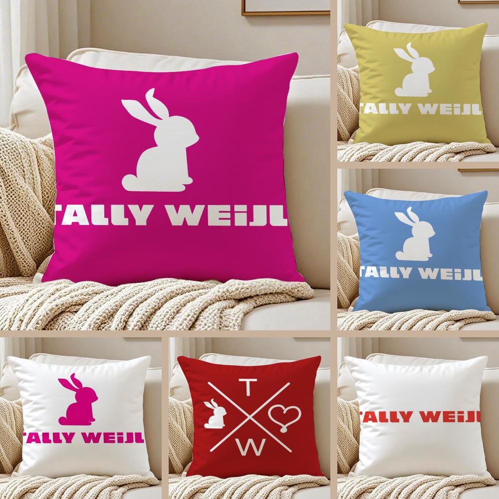 Cute Fashion Brand TTally WWeijl Cushion Cover Pillowcase Antidustmite living Room Sofa Decor Cushion Room