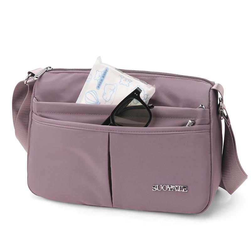 Сумка через плечо женская, большая вместимость, водоотталкивающая сумка через плечо, сумка для мам среднего возраста