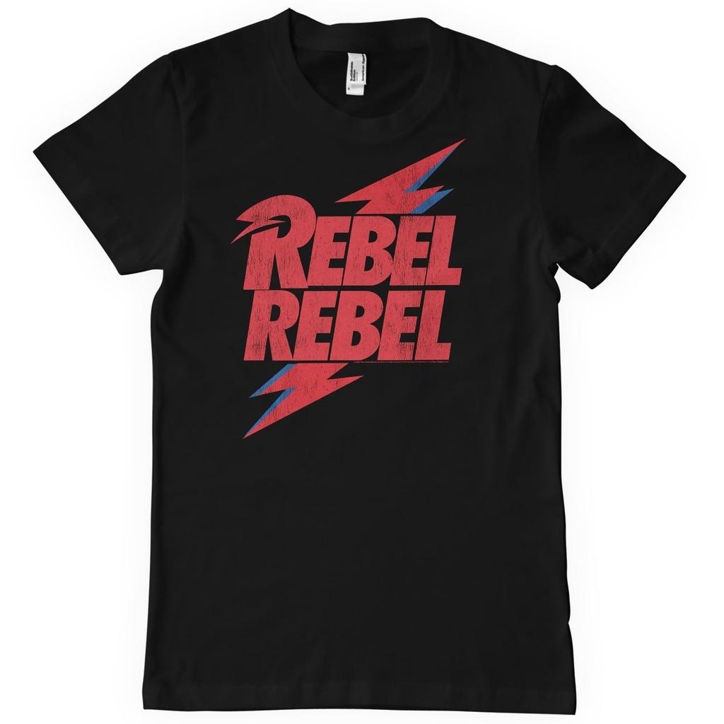 Официально лицензированная мужская футболка David Bowie Rebel rebel