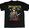 Megadeth So Far,So Good,So What 1988 Футболка черная мужская Все размеры