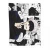 Gojo Satoru Collage Manga Fleece Blankets Jujutsu Kaisen Anime Vintage Throw Blanket for Home Bedspread
