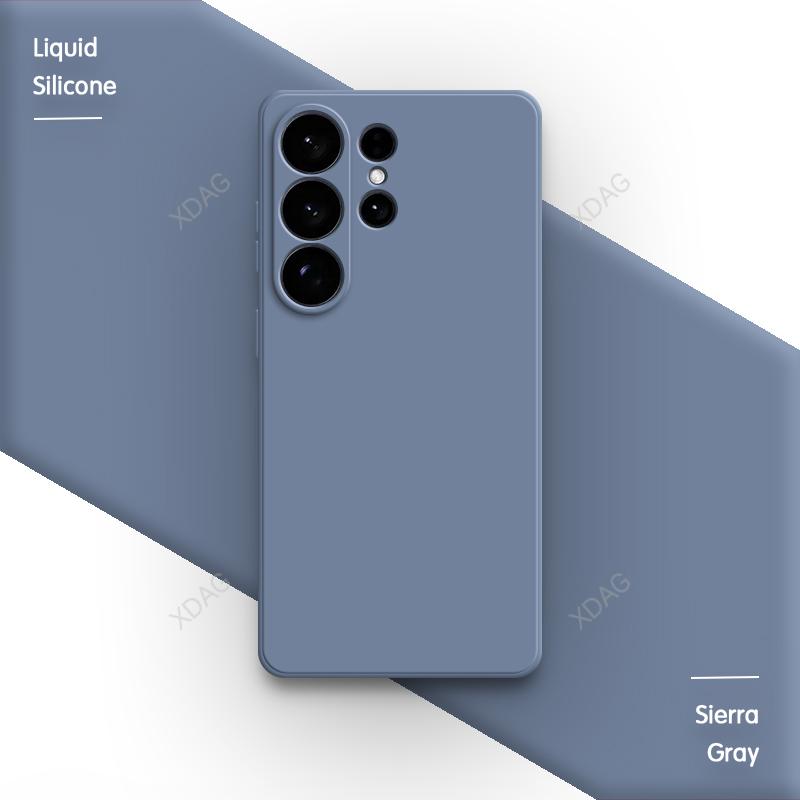 Жидкий силиконовый чехол-конфета для Samsung Galaxy S26 Ultra Plus S26Ultra S26+ S26Plus 5G Мягкие оригинальные противоударные задние крышки