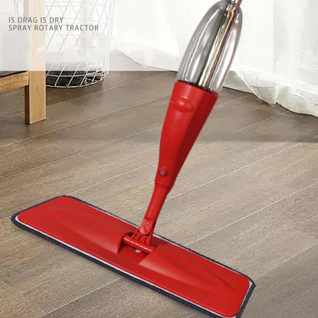 Microfiber Spray Mops For Floor Cleaning,D-ust Cleaning Mop,Kitchen Dry & Wet Mop With 400ML Refillable Bottle 1 Reusable Washable Pads