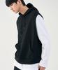 Стеганый удобный жилет с капюшоном [Черный]