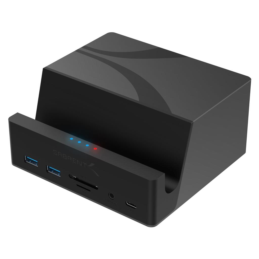 SABRENT Universal Docking Station with Dual Monitor Displaylink Dock for and Smartphones USB-C Laptops, Ultrabooks, Chromebooks, MacBooks, iPads,