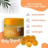 Осветляющий йогурт для тела с витамином С от NutriGlow Natural для всех типов кожи, 3,5 унции