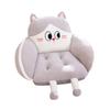 Cartoon Dog Plush Hip Cushion Lazy Integrated Butt Cushion Chair Cushion Student Thickened Warm Tatami Mat