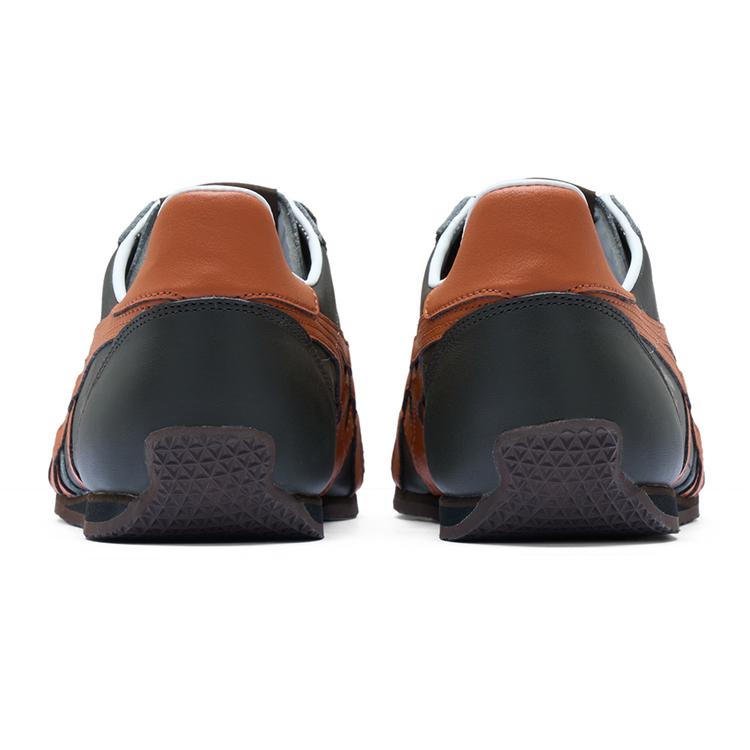 ONITSUKA TIGER Runspark Износостойкие Кроссовки с Низким Верхом Повседневные Унисекс Черные Коричневые Кроссовки 1183C442-200