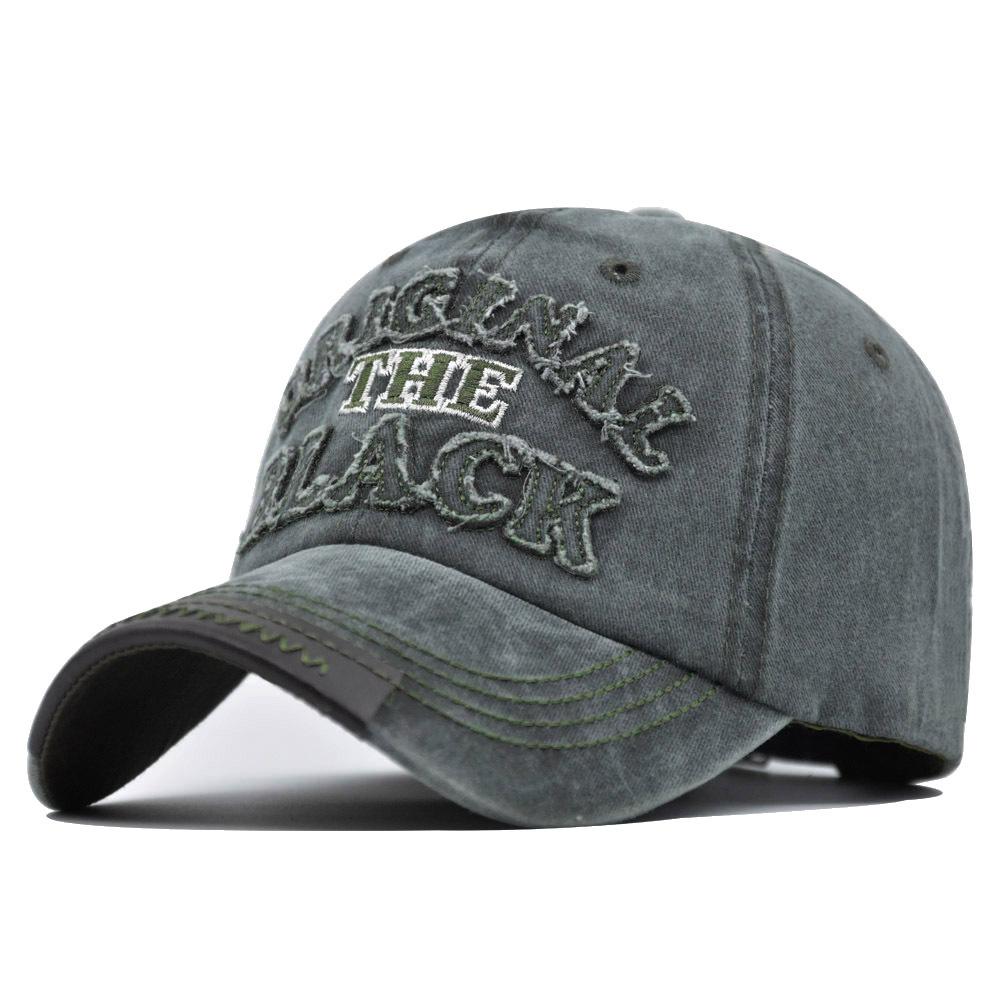 Унисекс винтажная бейсболка, стираные хлопковые шляпы для мужчин и женщин, повседневная черная кепка с вышитыми буквами, спортивная кепка для отдыха на открытом воздухе