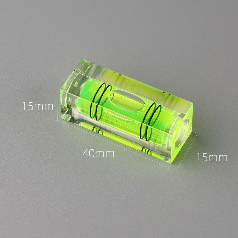 10 шт. Квадратный пузырьковый уровень Зеленый спиртовой уровень Измерительный инструмент Уровень Инструмент для геодезии Nivel Burbuja