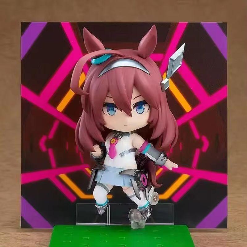 2665 Nendoroid Mihono Bourbon Uma Musume Pretty Derby Q Version Posable Jointed Anime Action Figure Collectible Model Toys Gifts