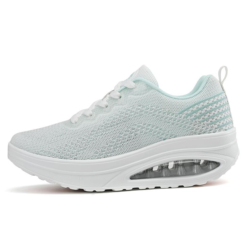 TUINANLE Женские кроссовки на толстой подошве, спортивная обувь, повседневная обувь на сетчатой платформе