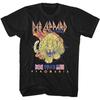 Def Leppard 1983 USTour Футболка Винтажная Уличная Хип-Хоп Мужская Женская Хлопок Короткий Рукав Streetwear Харадзюку Женская Мужская Одежда