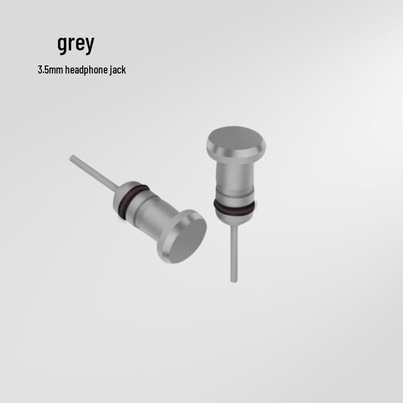 Универсальная металлическая пылезащитная заглушка USB Type-C для Huawei — защищает порт зарядки и разъем для наушников