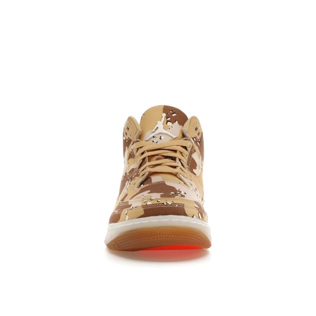 Женские кроссовки WNBA x Air Jordan 3 Retro Desert Camo коричневого цвета с парусом Dark-Driftwood HM4301-200