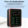 15-в-1 Монитор качества воздуха Tuya WiFi CO/CO2/HCHO/TVOC/AQI/PM0.3/PM1.0/PM2.5/PM10/Температура/Влажность/AQI Тестер качества воздуха