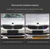 Отделка решетки радиатора BMW X5/X6: Трехцветная полосатая отделка для моделей 3/5 серии, X5/X6
