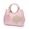 Stylish Patent Leather Tote for Women Sparkly Leather Shell Shoulder Crossbody Bag