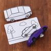 Magic Trick Toy Drawing Car Illusion Street Performance Prop for Beginners Transform Drawings Into 3D Toy Cars Easy To Master Magic Props Kit