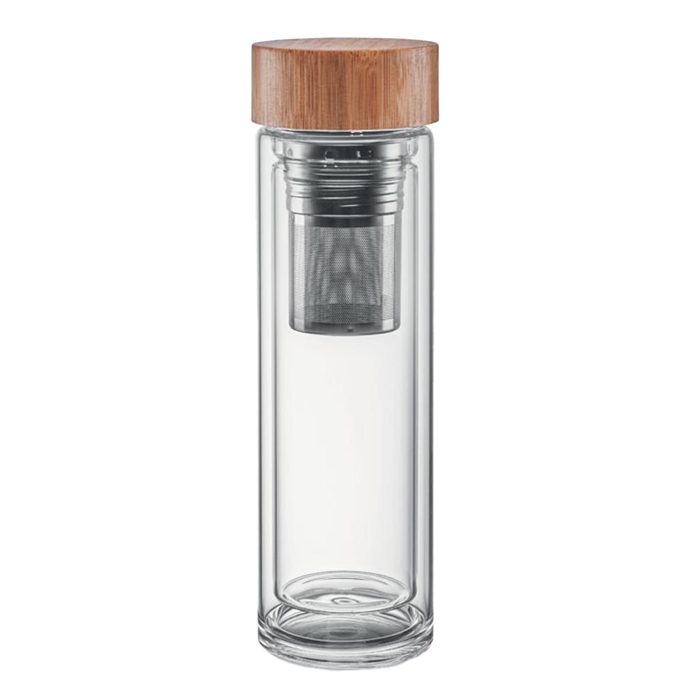 MidOcean Batumi Glass Double Wall 400ml Bottle