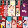 F-Fujiya M-Milky P-Peko C-chan Мультяшный Чехол для Телефона Для Samsung Galaxy S22 S25 Ultra S21 S10 Plus S26 Edge S20 S23 S24 FE Чехол