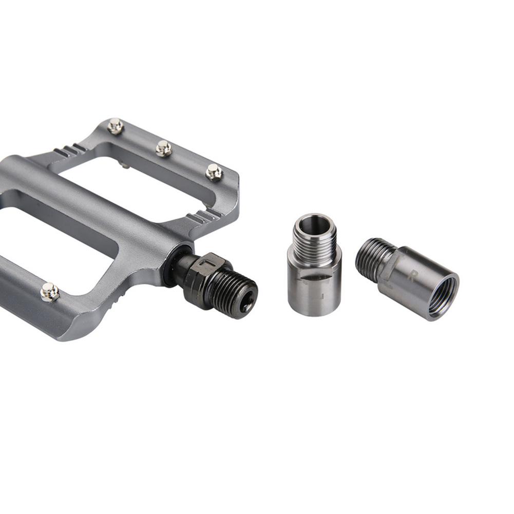 1 пара стальных удлинителей для велосипедных педалей, распорки для велосипедных педалей для шоссейного велосипеда