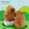 Capybara Plush Pillow Toy - Creative Stuffed Animal Doll Gift for Girls