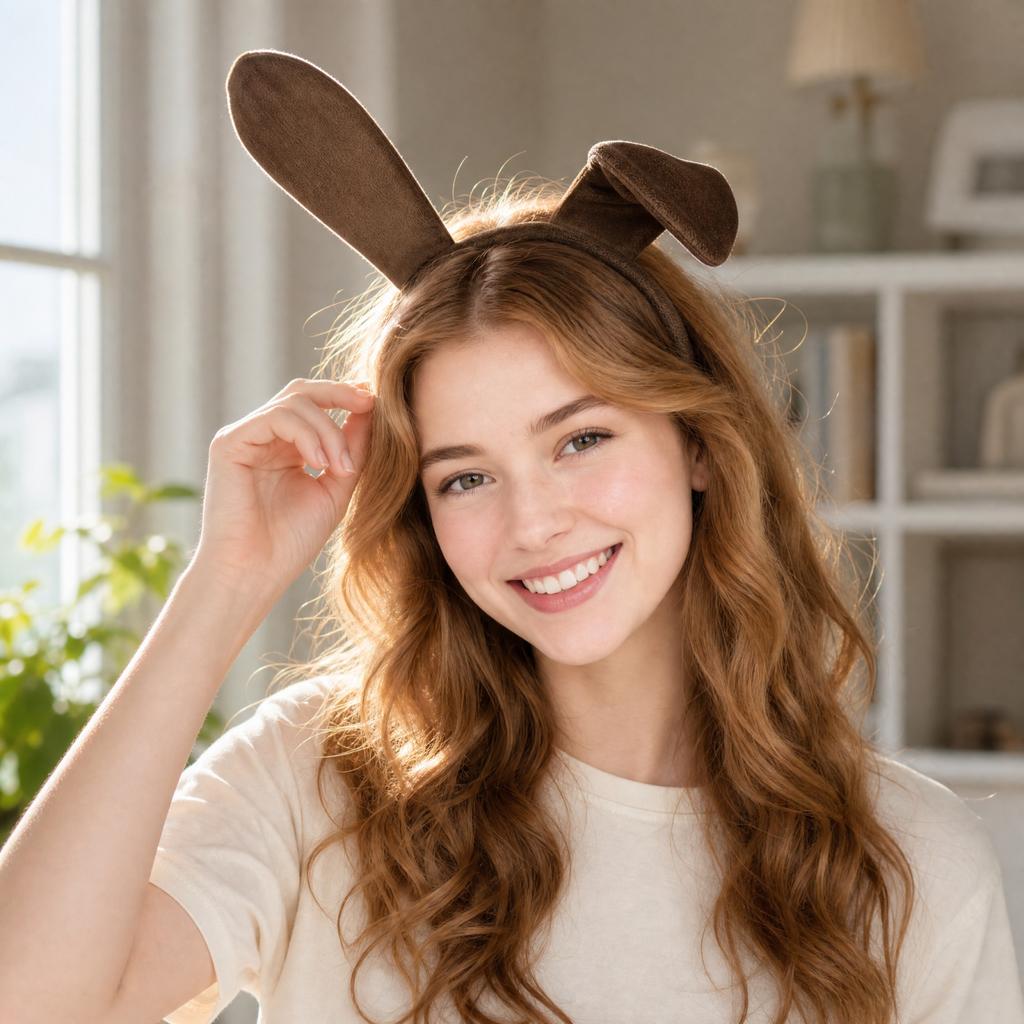Ободок с ушками собаки, аксессуар для костюма, для косплея и вечеринок