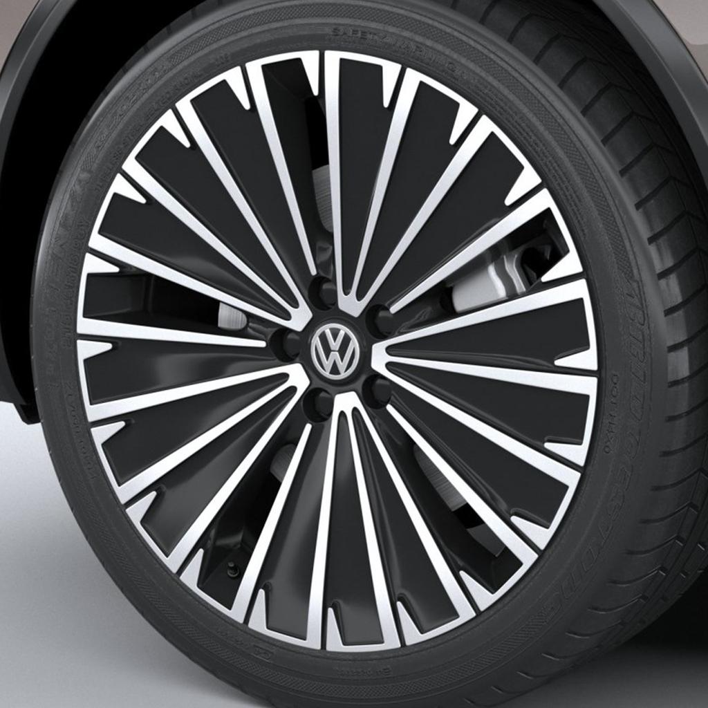 HIJK1 4Pcs/Set 60/63/68mm Car Wheel Center Hub Cover Badge Emblem For VW Golf Caddy Passat GTI Lavida Sagitar R32 R Auto Accessories